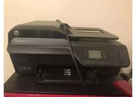 Black hp officejet desktop printer
